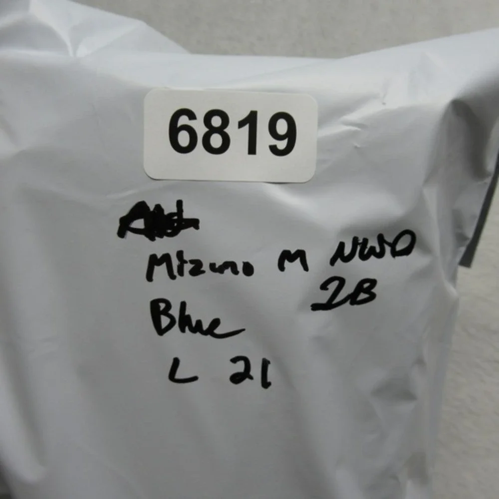 Mizuno Performance Batting Jacket Mens Small Blue Water Wind Protection NWD‎